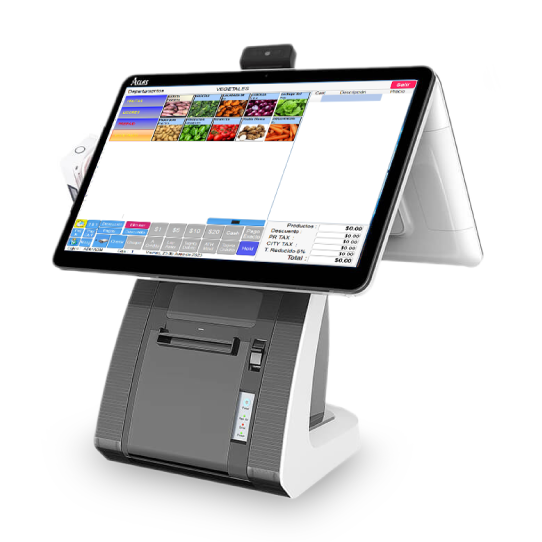 Equipo AIO All-in-One con pantalla táctil e impresora integrada